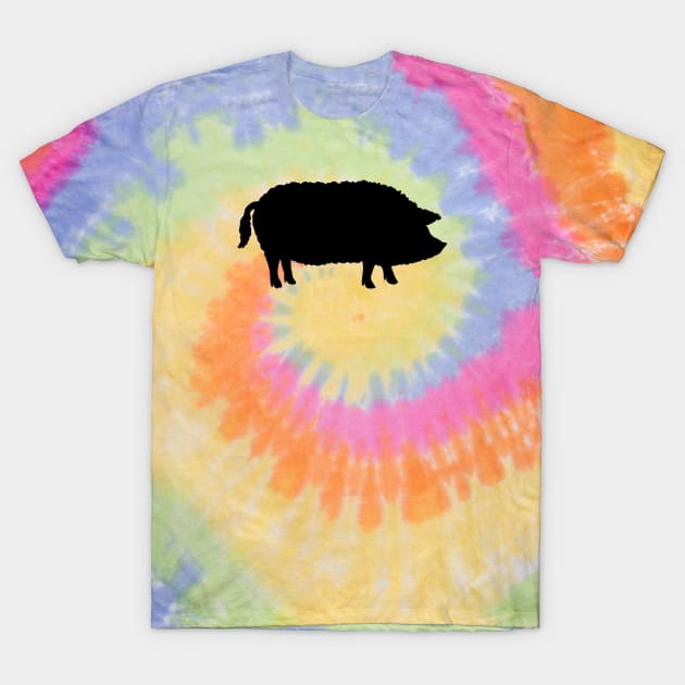 Mangalitsa Pig Silhouette T-Shirt by Coffee Squirrel